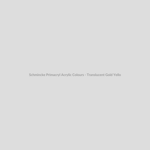 Schmincke Primacryl Acrylic Colours - Translucent Gold Yellow
