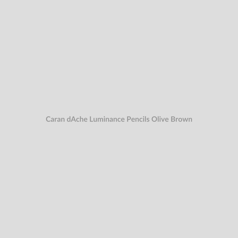 Caran d'Ache Luminance Pencils Olive Brown