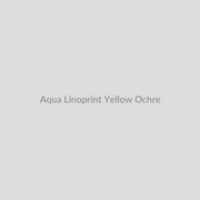 Aqua Linoprint Yellow Ochre