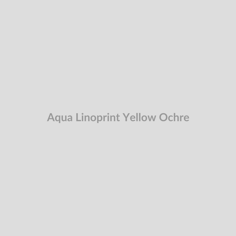 Aqua Linoprint Yellow Ochre