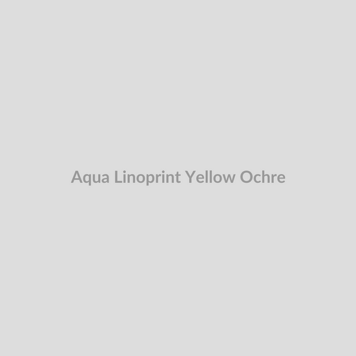 Aqua Linoprint Yellow Ochre