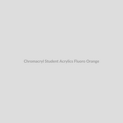 Chromacryl Student Acrylics Fluoro Orange