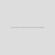 Caran d'Ache Luminance Pencils Crimson Aubergine