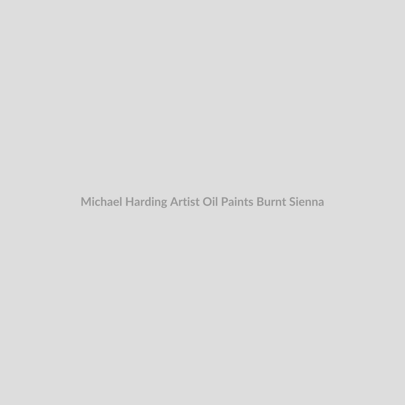 Michael Harding Artist Oil Paints Burnt Sienna