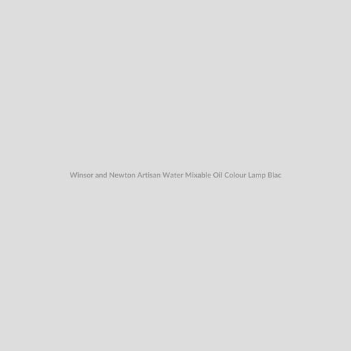 Winsor and Newton Artisan Water Mixable Oil Colour Lamp Black