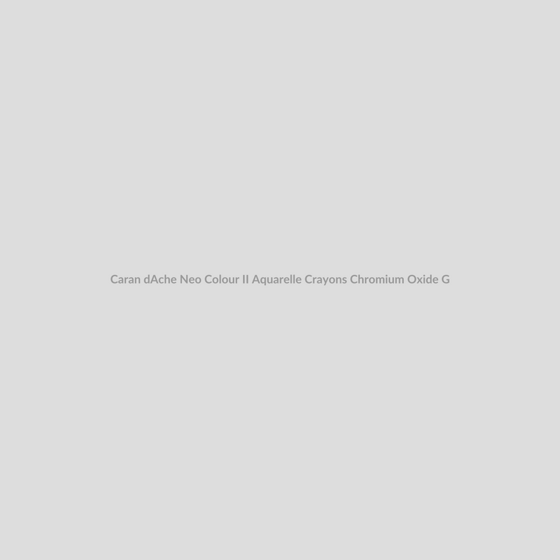 Caran d'Ache Neo Colour II Aquarelle Crayons Chromium Oxide Green