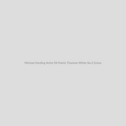 Michael Harding Artist Oil Paints Titanium White No.2 (Linseed Oil)