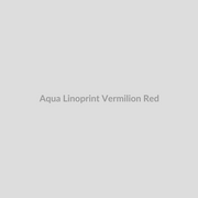 Aqua Linoprint Vermilion Red