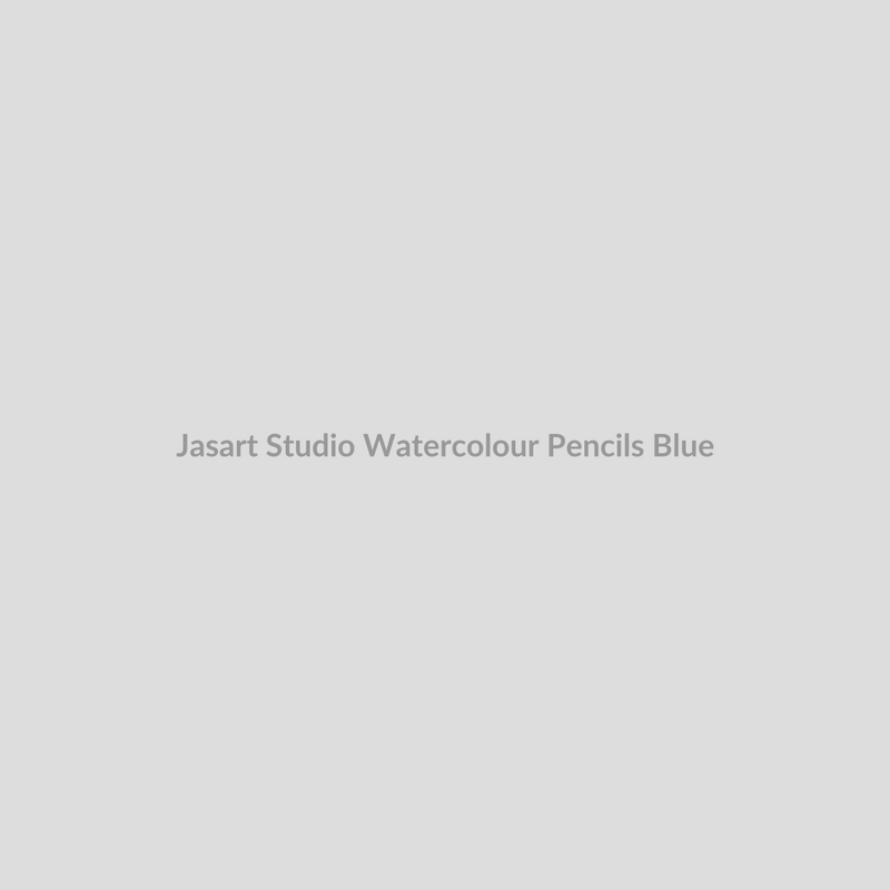 Jasart Studio Watercolour Pencils Blue