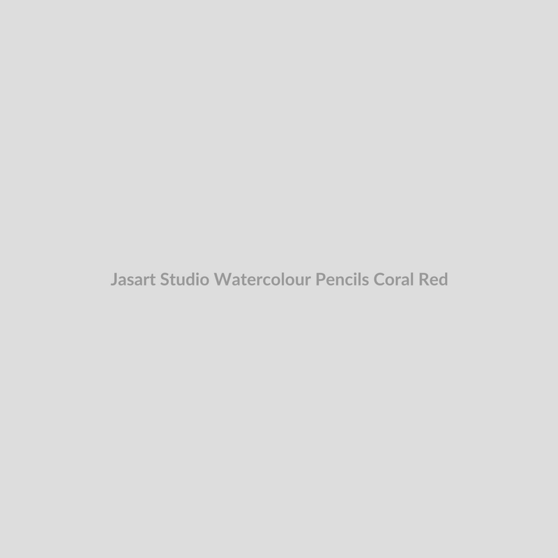 Jasart Studio Watercolour Pencils Coral Red