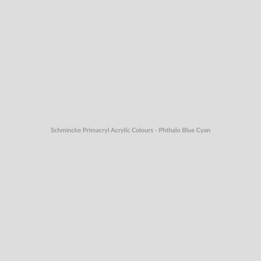 Schmincke Primacryl Acrylic Colours - Phthalo Blue Cyan