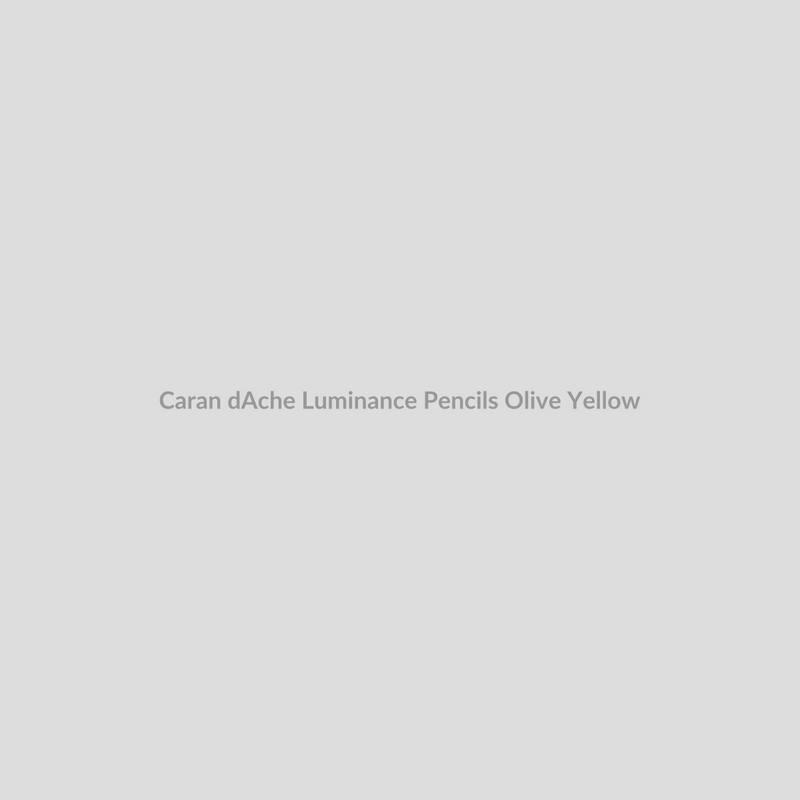 Caran d'Ache Luminance Pencils Olive Yellow