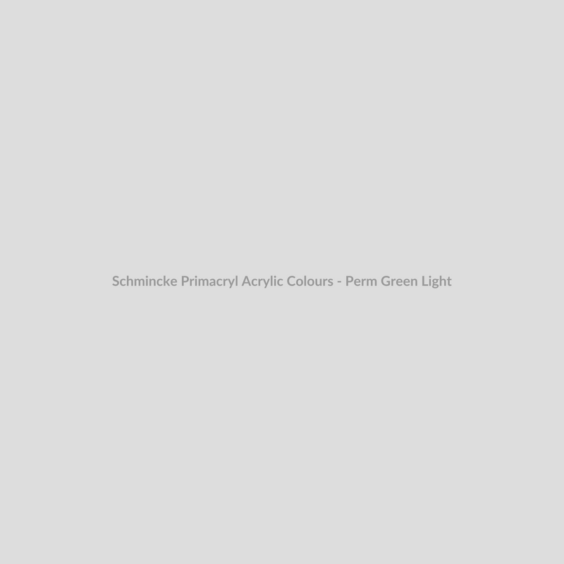 Schmincke Primacryl Acrylic Colours - Perm Green Light