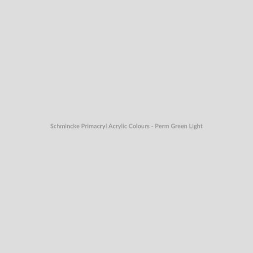 Schmincke Primacryl Acrylic Colours - Perm Green Light