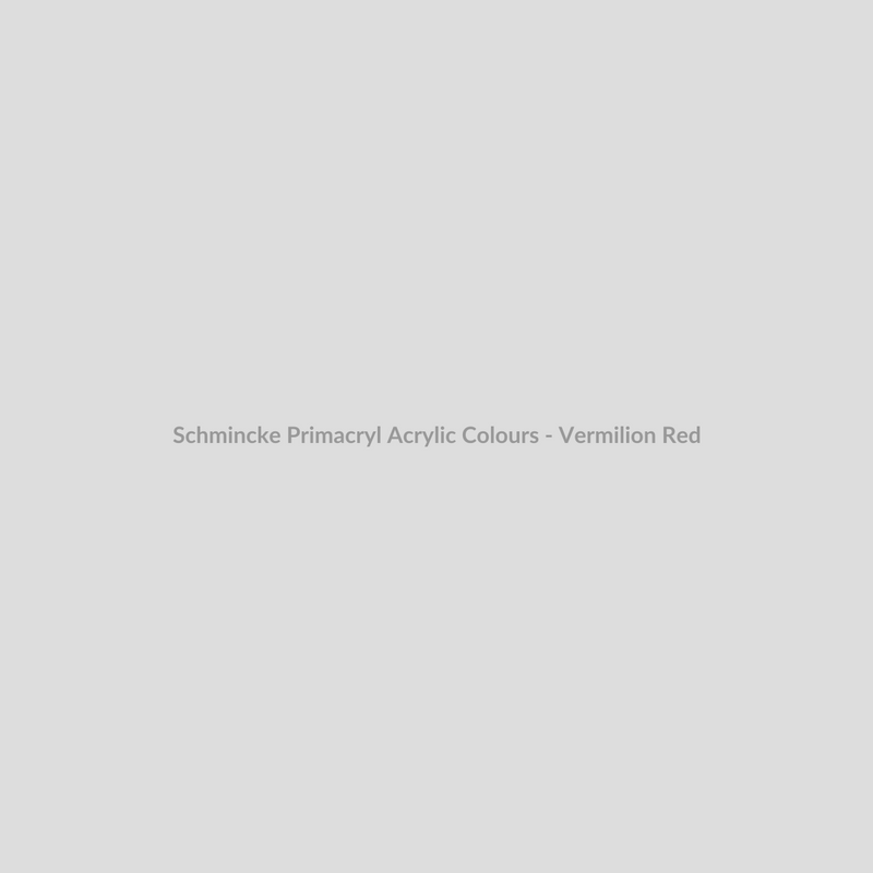 Schmincke Primacryl Acrylic Colours - Vermilion Red