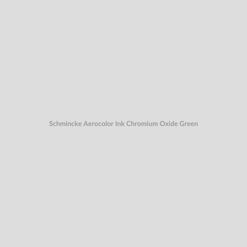Schmincke Aerocolor Ink Chromium Oxide Green