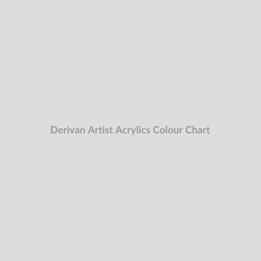 Derivan Artist Acrylics Colour Chart