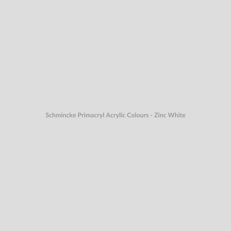 Schmincke Primacryl Acrylic Colours - Zinc White