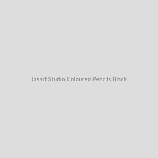 Jasart Studio Coloured Pencils Black