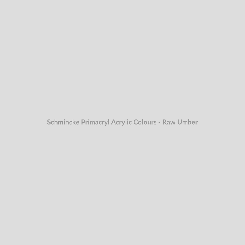 Schmincke Primacryl Acrylic Colours - Raw Umber
