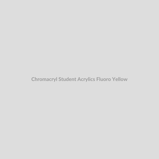 Chromacryl Student Acrylics Fluoro Yellow