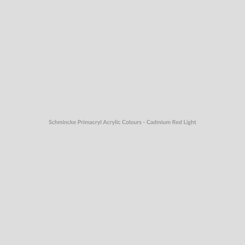 Schmincke Primacryl Acrylic Colours - Cadmium Red Light