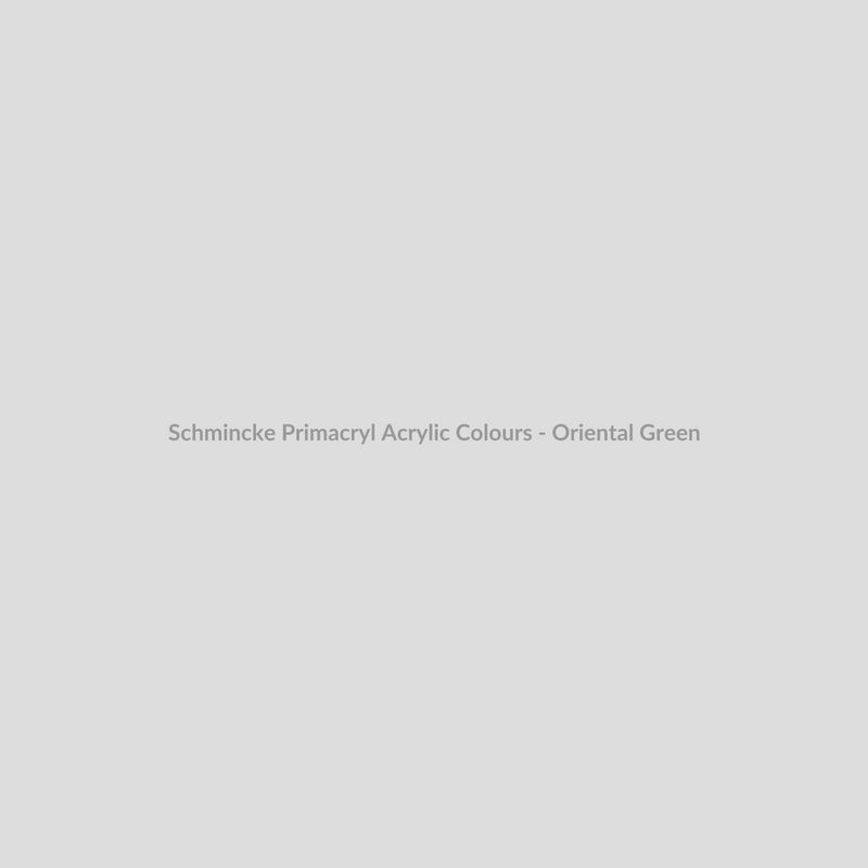 Schmincke Primacryl Acrylic Colours - Oriental Green