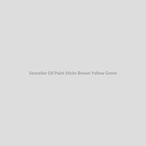 Sennelier Oil Paint Sticks Brown Yellow Green