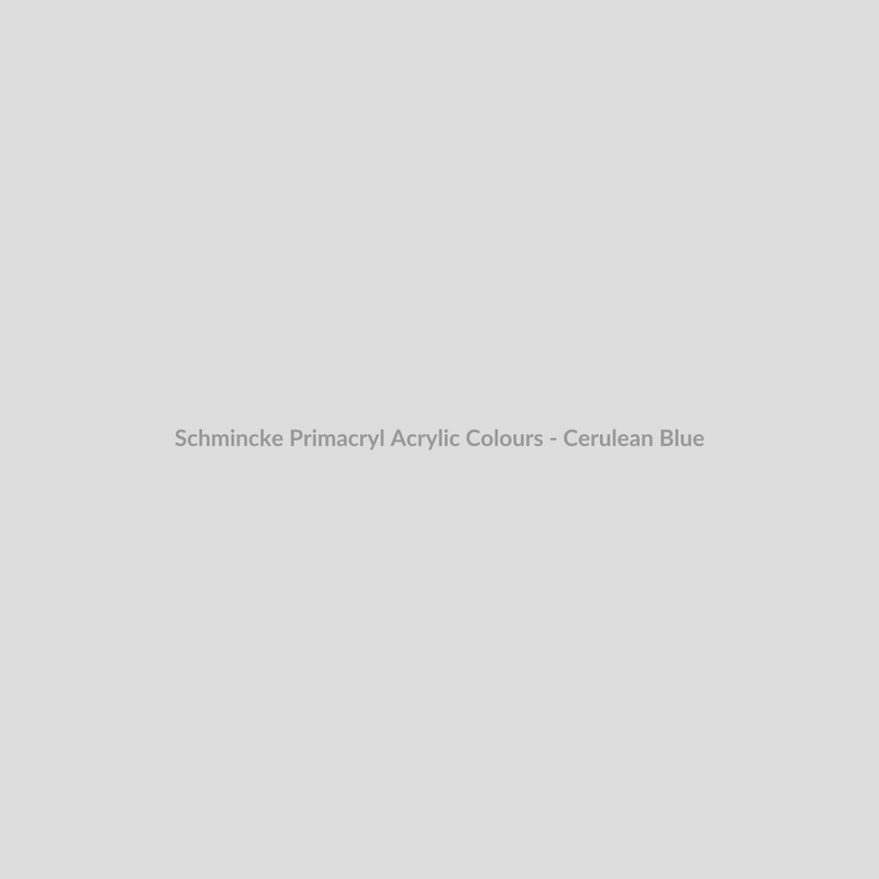 Schmincke Primacryl Acrylic Colours - Cerulean Blue