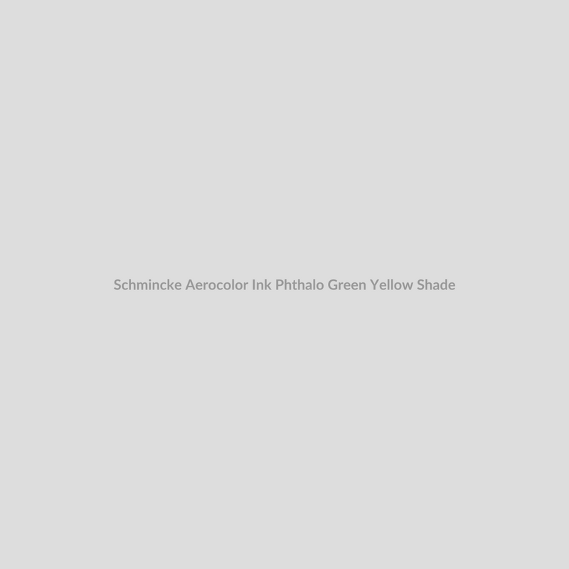 Schmincke Aerocolor Ink Phthalo Green Yellow Shade