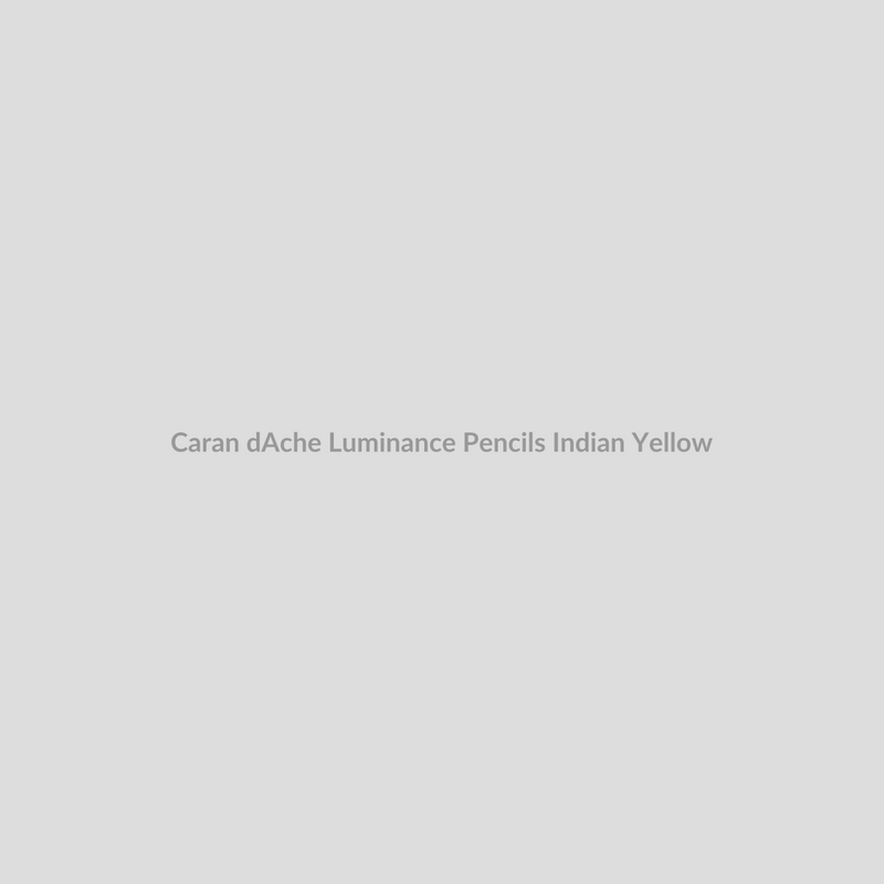 Caran d'Ache Luminance Pencils Indian Yellow