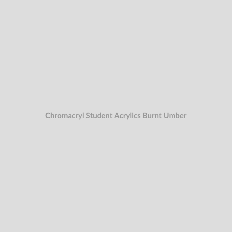 Chromacryl Student Acrylics Burnt Umber