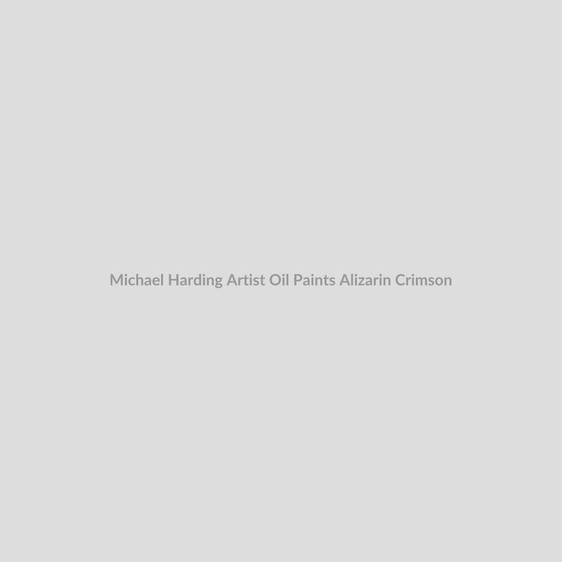 Michael Harding Artist Oil Paints Alizarin Crimson