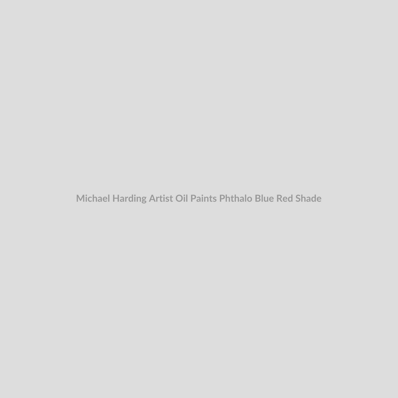 Michael Harding Artist Oil Paints Phthalo Blue Red Shade