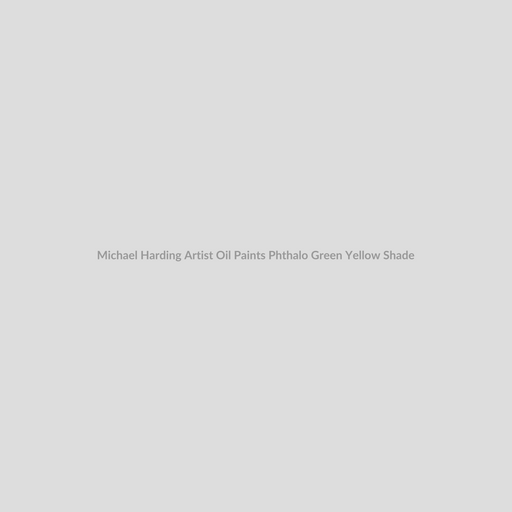Michael Harding Artist Oil Paints Phthalo Green Yellow Shade