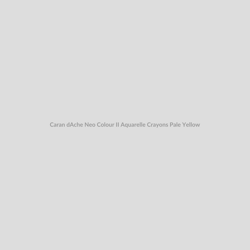 Caran d'Ache Neo Colour II Aquarelle Crayons Pale Yellow