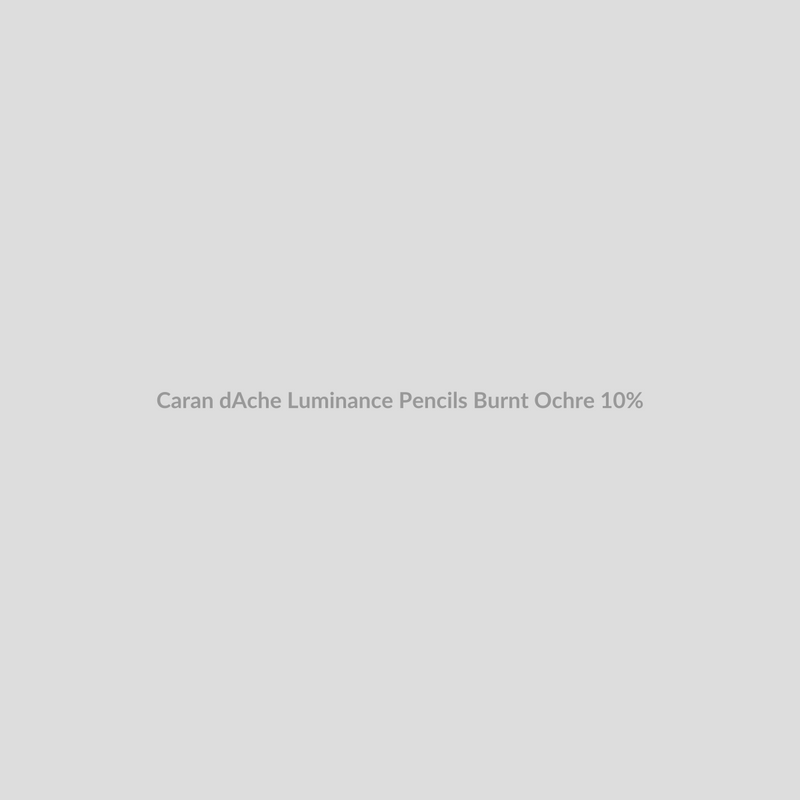 Caran d'Ache Luminance Pencils Burnt Ochre 10%