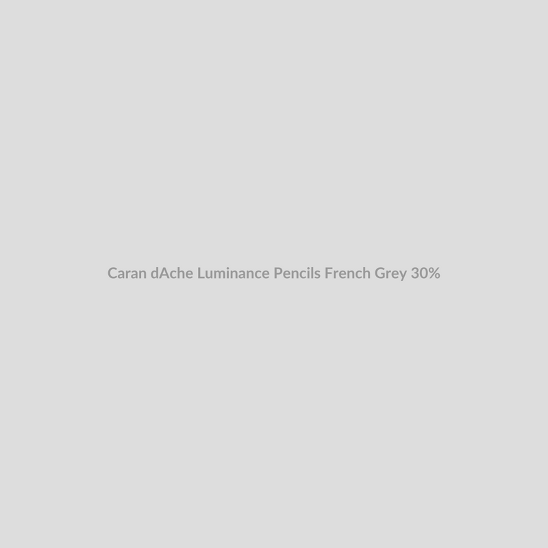 Caran d'Ache Luminance Pencils French Grey 30%
