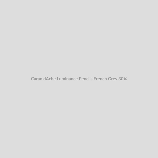 Caran d'Ache Luminance Pencils French Grey 30%