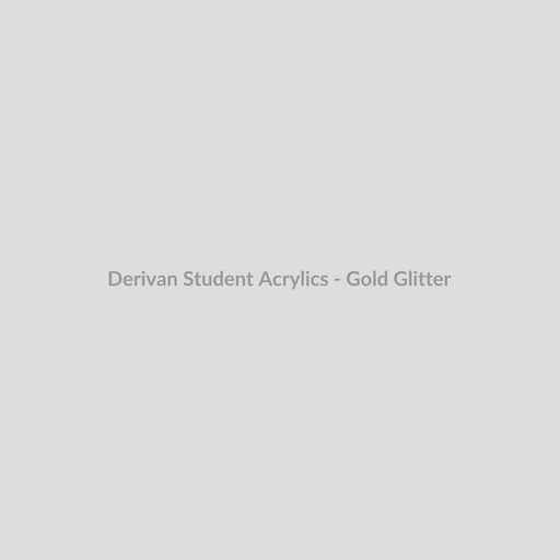 Derivan Student Acrylics Gold Glitter