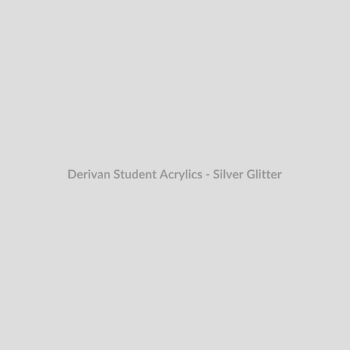 Derivan Student Acrylics Silver Glitter