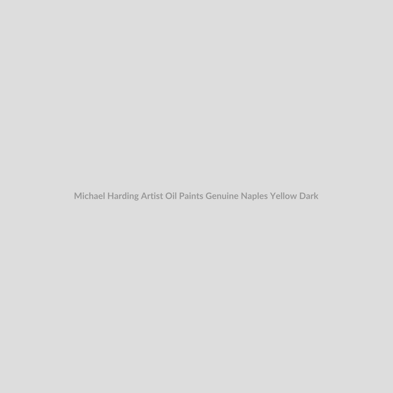 Michael Harding Artist Oil Paints Genuine Naples Yellow Dark