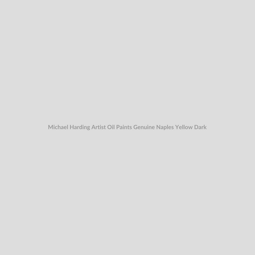Michael Harding Artist Oil Paints Genuine Naples Yellow Dark