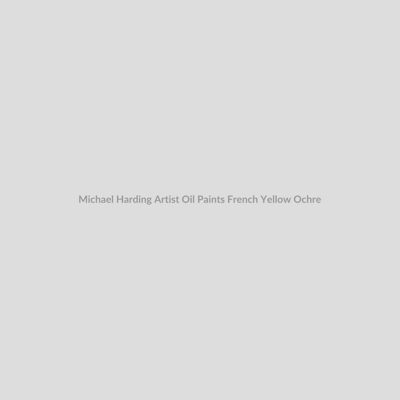 Michael Harding Artist Oil Paints French Yellow Ochre