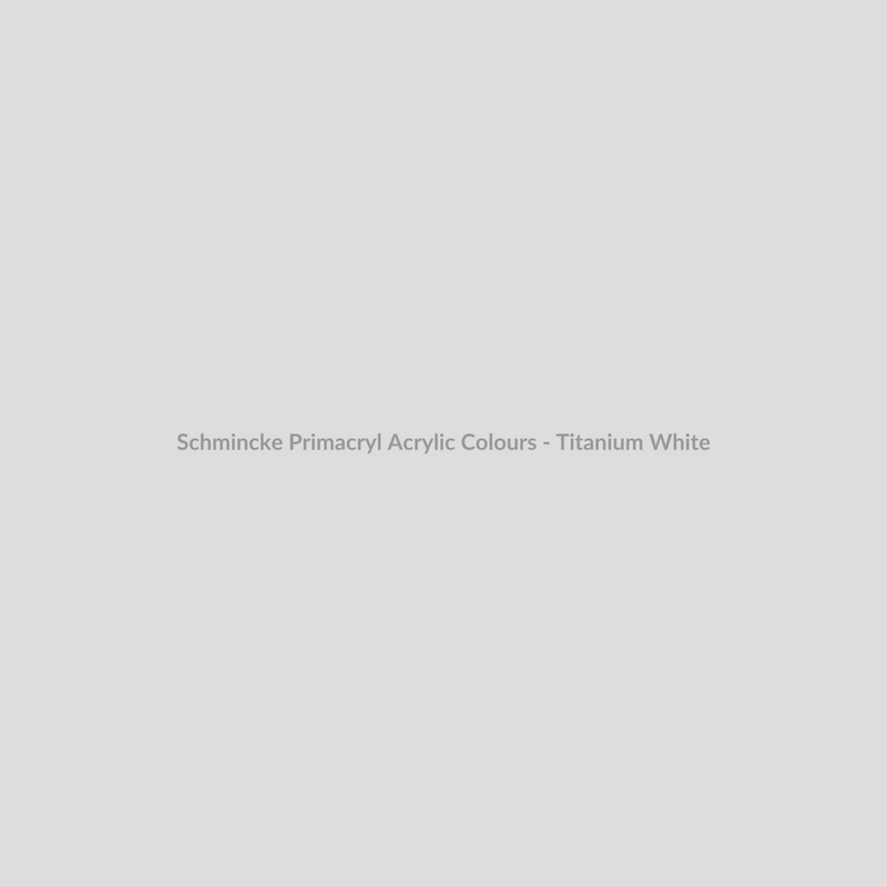 Schmincke Primacryl Acrylic Colours - Titanium White