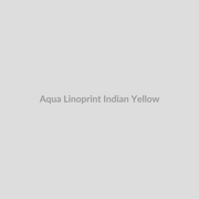 Aqua Linoprint Indian Yellow