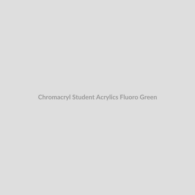 Chromacryl Student Acrylics Fluoro Green