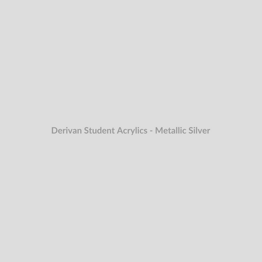Derivan Student Acrylics Metallic Silver