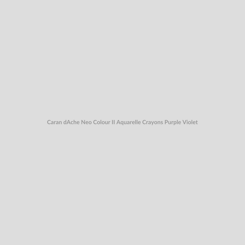 Caran d'Ache Neo Colour II Aquarelle Crayons Purple Violet