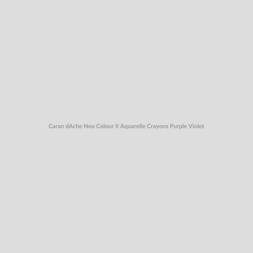 Caran d'Ache Neo Colour II Aquarelle Crayons Purple Violet